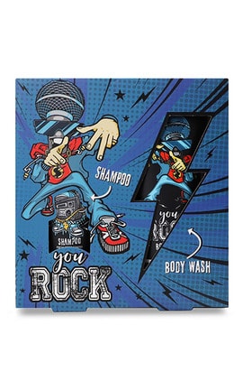 WATSONS-Набор подарочный Гель для душа 200мл + Шампунь 75мл You Rock 1 шт-4894819455993-
