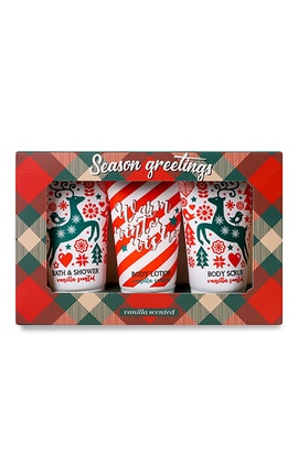 WATSONS-Набор подарочный Гель для душа 75мл + Лосьон для тела 75мл + Скраб для тела 75мл Season Greetings 1 шт-4894819313460-