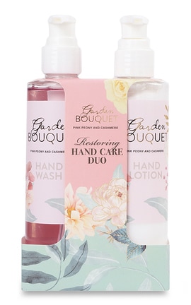 WATSONS-Набор подарочный Мыло для рук 200мл + Лосьон для рук 200мл Garden Bouquet Hand Care 1 шт-4894819307940-