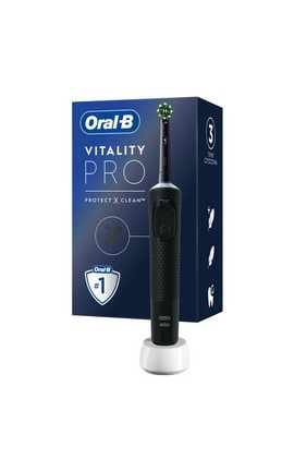 ORAL B-Електрична зубна щітка Oral-B Vitality Pro Protect X Clean Black 1 шт-4210201427124-