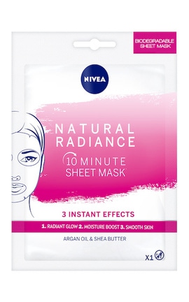 NIVEA-Маска для лица Nivea тканевая с маслом ши и арганы 1 шт-4005900623553-