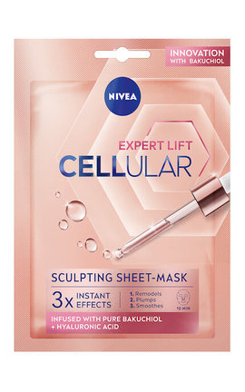 NIVEA-Контуринг-маска для лица Nivea Hyaluron Cellular Filler тканевая с гиалуроновой кислотой и коллагеном 1 шт-4005900835116-