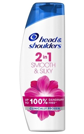 HEAD and SHOULDERS-Шампунь проти лупи і бальзам-ополіскувач Head&Shoulders Гладкі і Шовковисті 2в1 360 мл -4084500970366-