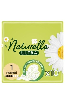 NATURELLA-Гигиенические прокладки Naturella Ultra Normal 10 шт-4015400420507