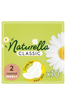 NATURELLA-Прокладки жіночі гігієнічні Naturella Classic Normal 10 шт-4015400416777-