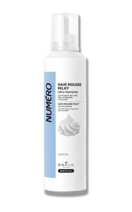 NUMERO-Мус для волосся Brelil Numero Milky Hair Mousse 250 мл -8011935088065-
