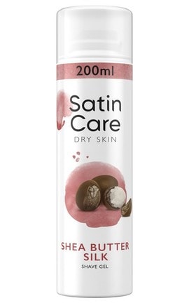 SATIN CARE-Гель для гоління Satin Care Для сухої шкіри 200 мл-7702018012466-