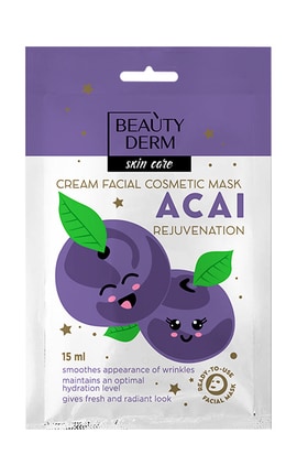 BEAUTYDERM-Косметическая маска для лица Beautyderm Асайя омоложение 15 мл-4820185221085-