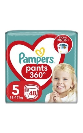 PAMPERS-Подгузники-трусики детские Pampers Pants размер 5 12-17 кг 48 шт-8006540069325-