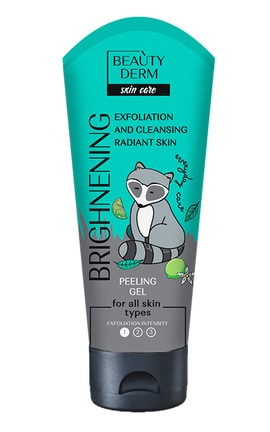 BEAUTYDERM-Пілінг-скатка для обличчя Beautyderm Brightening 75 мл-4820185225212-