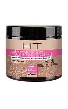 HAIR TREND-Маска для окрашенных волос Hair Trend Color Protection 400 мл-4820185223041-
