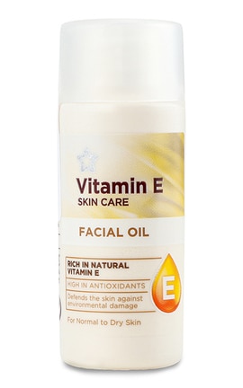 VITAMIN E-Олія для обличчя для нормальної та сухої шкіри Superdrug Vitamin E 30 мл-2827100-