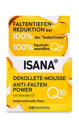 ISANA-Крем-мусс для шеи и декольте Isana Q10 50 мл-4305615481609-