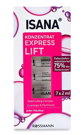 ISANA-Ампулы для лица Isana Express Lift 7 шт-4047196058237-