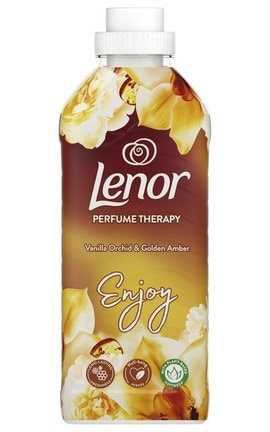 LENOR-Кондиціонер для білизни Lenor Ванільна орхідея та золотий бурштин 700 мл-8006540901823-