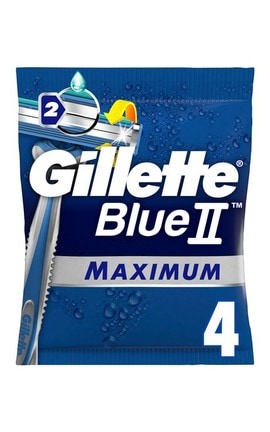 GILLETTE-Бритви одноразові Gillette Blue 2 Max 4 шт-8700216174466-
