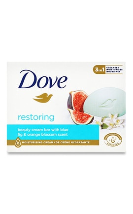 DOVE-Крем-мило 3в1 Dove Інжир і пелюстки апельсину 90 г-8720182263926-