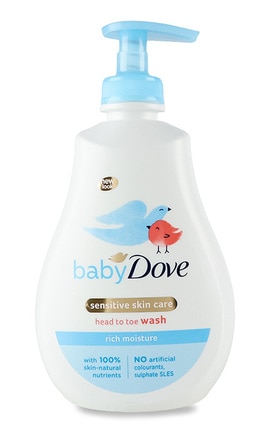 DOVE-Гель для душа для детей Dove Baby Rich Moisture 400 мл-8710908657467-