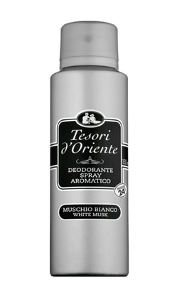 TESORI D'ORIENTE-Женский дезодорант Tesori d'Oriente Белый Мускус, 150 мл-8008970036922
