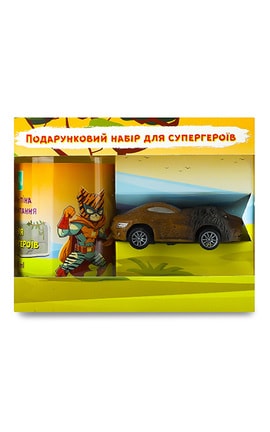 LUCKY DAY BABY-Набір подарунковий Lucky Day Гель-піна для купання 300мл + Колекційна машинка 1 шт-9210000073442-