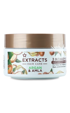 EXTRACTS-Маска для волосся Superdrug Extracts Argan&Amla 200 мл-7925337-