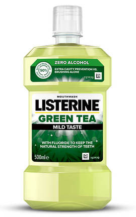 LISTERINE-Ополіскувач для ротової порожнини Listerine Зелений чай 500 мл-3574661253411-