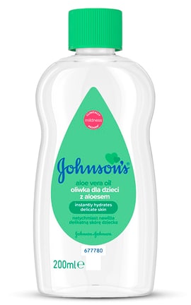 JOHNSON'S-Масло детское Johnson's Baby с алоэ 200 мл-8410207115889-