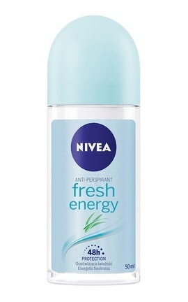 NIVEA-Дезодорант для тіла Nivea Енергія свіжості кульковий антиперспірант з екстрактом лемонграсу 50 мл-4006000007977-