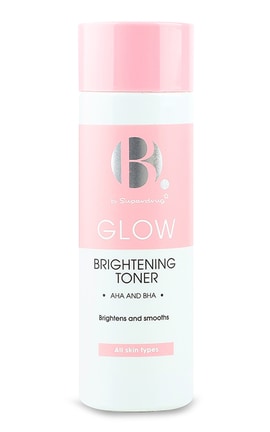 B.-Тонер для обличчя освітлюючий з AHA та BHA кислотами Superdrug 100 мл-8057938-
