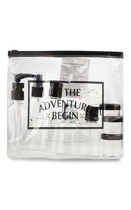 MIINE-Набір ємностей для подорожі 11 предметів Evershine International Co Ltd The Adventure Begin 1 шт-4894819564121-