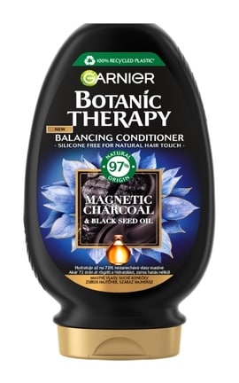 BOTANIC THERAPY-Бальзам-ополаскиватель для волос Garnier Botanic Therapy Магнетический уголь и черный тмин, 200 мл-3600542512312-