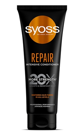 SYOSS-Кондиционер для поврежденных волос интенсивный Syoss Repair с экстрактом водорослей вакаме 250 мл-9000101665444-
