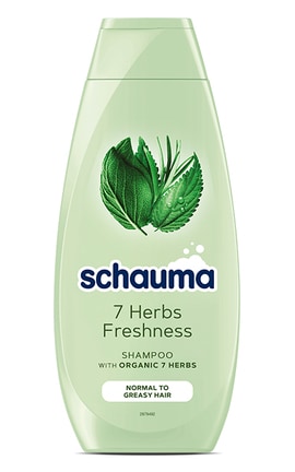 SCHAUMA-Шампунь для волосся Schauma Сім трав 400 мл-3838824086750-