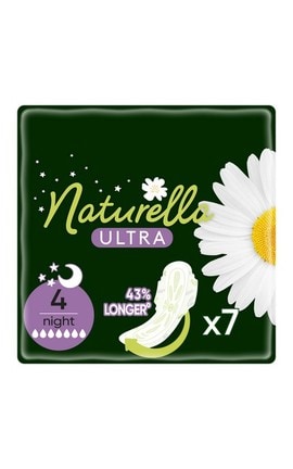 NATURELLA-Прокладки женские гигиенические Naturella Ultra Night 7 шт-4015400435846-