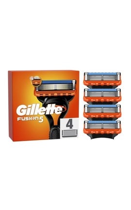 GILLETTE FUSION-Змінні картриджі для гоління Gillette Fusion 5 4 шт-7702018866984-