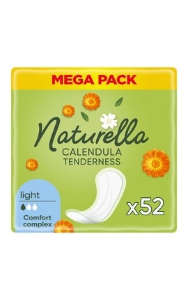 NATURELLA-Прокладки жіночі щоденні Naturella Calendula Normal 52 шт-8001090603845-