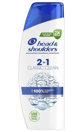 HEAD and SHOULDERS-Шампунь проти лупи Head & Shoulders Основний догляд 2-в-1, 330 мл-8700216157919-