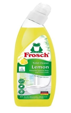 FROSCH-Очиститель унитаза гелевый Frosch Лимон гель 750 мл-4001499142420