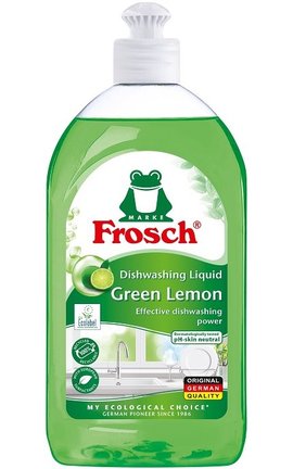 FROSCH-Средство для мытья посуды Frosch Лимон 500 мл-4009175176172