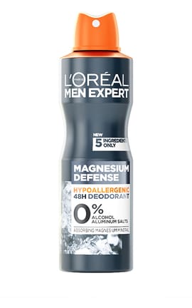 MEN EXPERT-Дезодорант антиперспірант чоловічий L'Oreal Paris Men Expert Magnesium Defence 150 мл-3600524143268-