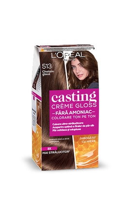 CASTING CG-Краска для волос без аммиака Сasting Creme Gloss 513 морозный капучино 1 шт-3600524095215-