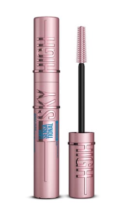 MAYBELLINE NY-Туш для вій Maybelline New York Lash Sensational Sky High водостійка 01 Very Black 6 мл-30167223-