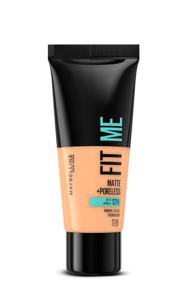 MAYBELLINE NY-Тональний крем для обличчя Maybelline New York Fit Me тон 128 Warm Nude 30 мл-3600531369026-