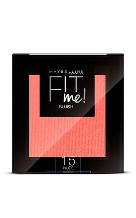 MAYBELLINE NY-Рум'яна для обличчя Maybelline New York Fit Me Blush відтінок 15 Nude 5 г-3600531537364-