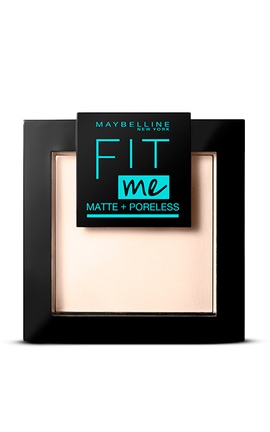 MAYBELLINE NY-Компактная пудра для лица матирующая Maybelline New York Fit Me Matte&Poreless 104 Soft Ivory 1 шт-3600531384128