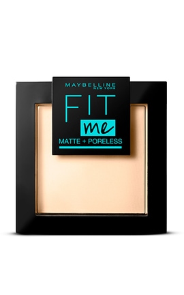 MAYBELLINE NY-Компактна пудра для обличчя матуюча Maybelline New York Fit Me Matte&Poreless 115 Ivory 1 шт-3600531384173-