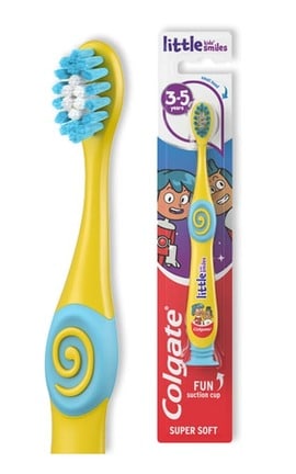 COLGATE-Детская зубная щётка Colgate 3-5 лет супермягкая -8718951614024-