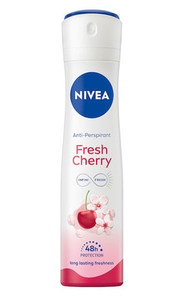 NIVEA-Антиперспирант спрей Nivea Свежая вишня 150 мл-4006000009124-