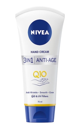 NIVEA-Крем для рук Nivea  3 в 1 Антивіковий Q10 75 мл-6001051004188-