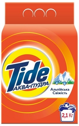 TIDE-Пральний порошок Tide Аква-Пудра Альпійська Свіжість, 2,1 кг-8006540534304-